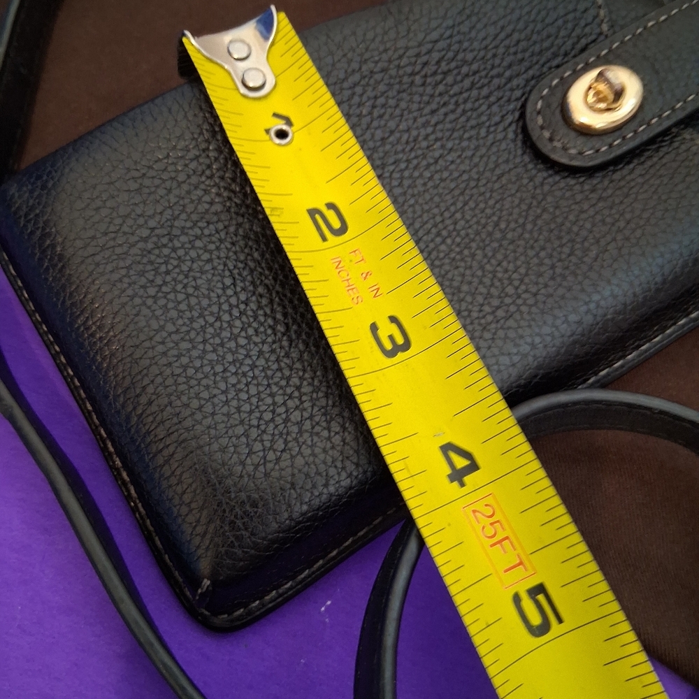 COACH Turnlock Chain Phone Crossbody Wallet - Picture 8 of 16
